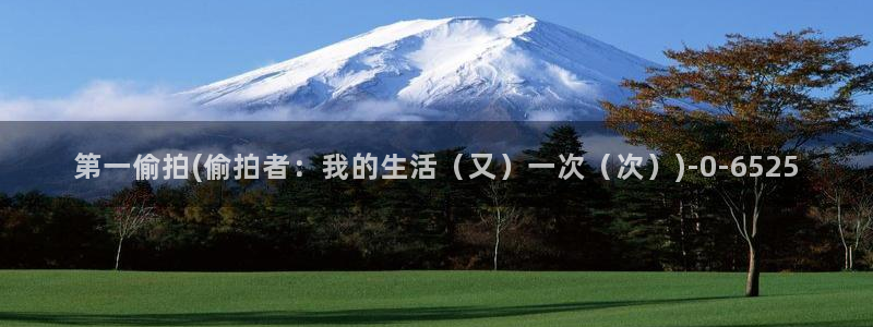 偷拍com：第一偷拍(偷拍者：我的生活（又）一次（次）)