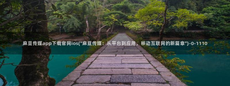 麻豆视频 在线看视频：麻豆传媒app下载官网io